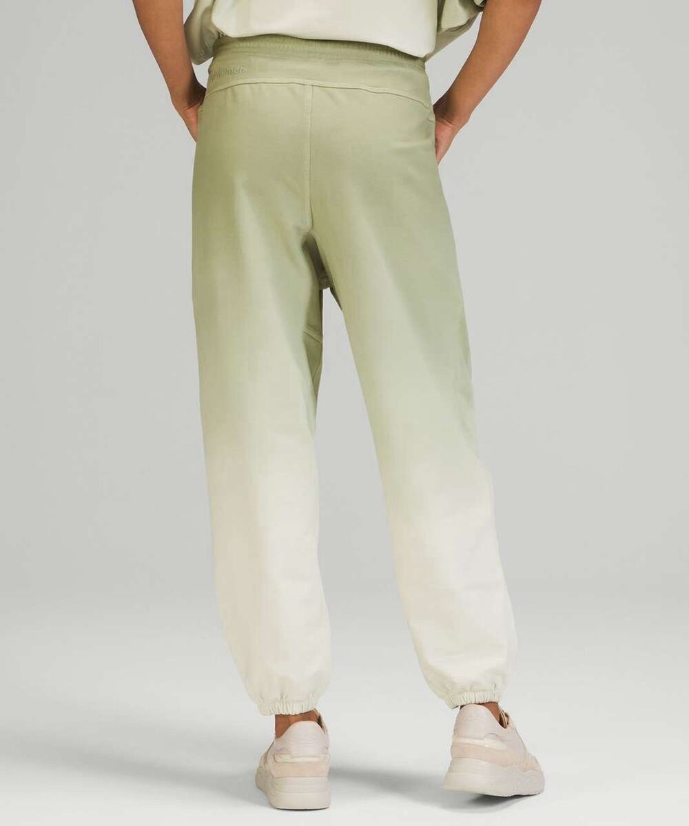 Lululemon LA Super High Rise Jogger Green Fern Ombré Wash Size 4 - 6 Small